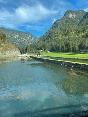 Naturlandschaft in der Nähe des Chalets