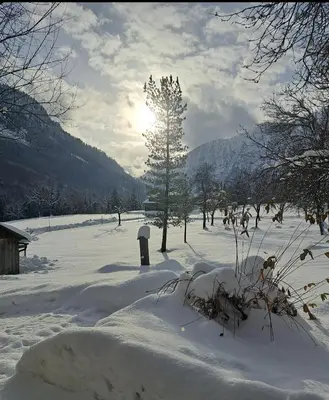 Naturlandschaft in der Nähe der Ferienwohnung