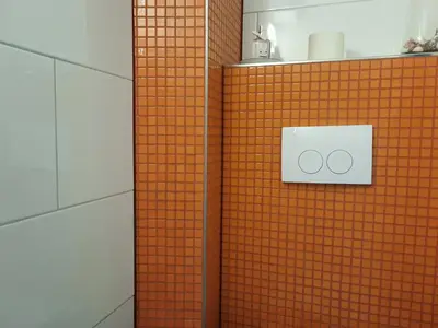 Ein Badezimmer in der Unterkunft Marktplatz Apartment