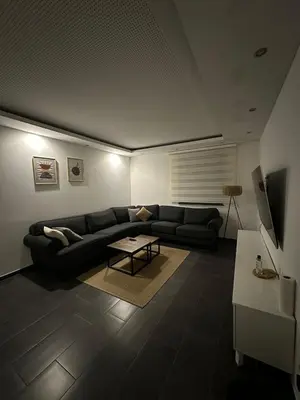 Ein Sitzbereich in der Unterkunft Home