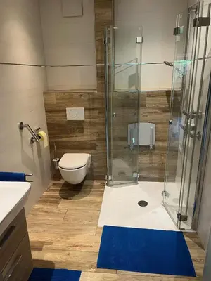 Ein Badezimmer in der Unterkunft Ferienwohnung Gegenhaus