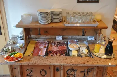 Essen in der Pension oder in der Nähe