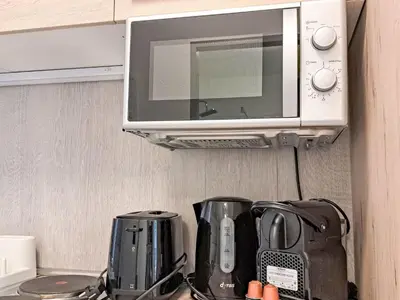 Küche/Küchenzeile in der Unterkunft Apartment Wohnung 306 Berglick by Interhome