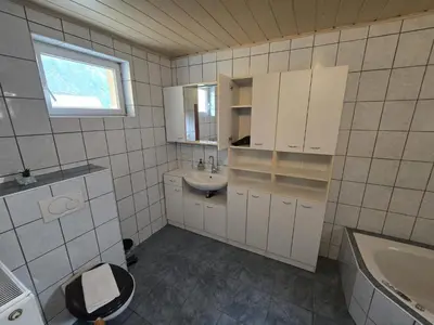 Ein Badezimmer in der Unterkunft Goisernblick - Apartments bei Hallstatt