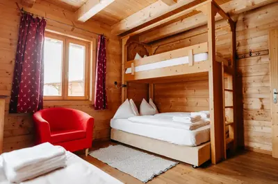 Ein Bett oder Betten in einem Zimmer der Unterkunft Primus Lodge Obertauern