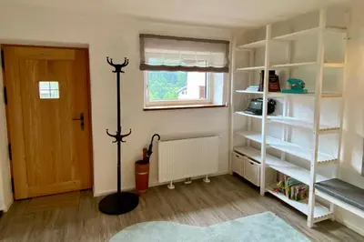 Die Bibliothek in der Ferienwohnung