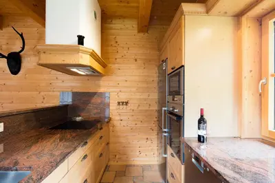 Küche/Küchenzeile in der Unterkunft W & S Executive Apartments - Hallstatt II