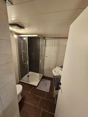 Ein Badezimmer in der Unterkunft Ferienwohnungen Kübler