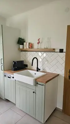Küche/Küchenzeile in der Unterkunft Ferienhaus - Hoamathaus