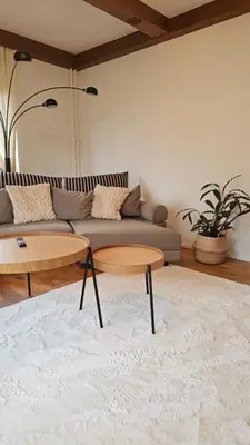 Ein Sitzbereich in der Unterkunft Ferienhaus - Hoamathaus