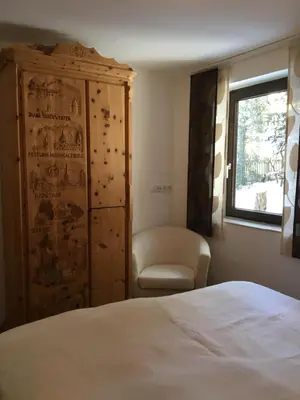Ein Bett oder Betten in einem Zimmer der Unterkunft Apartments Radstadt