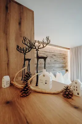 Ein Bett oder Betten in einem Zimmer der Unterkunft Kleinberg Chalet