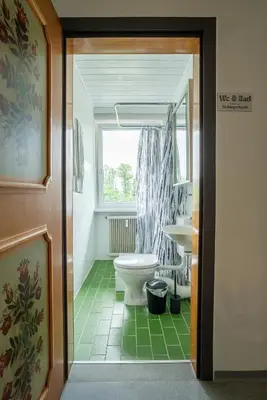 Ein Badezimmer in der Unterkunft BacherlHouse - Apt Sickingerbach