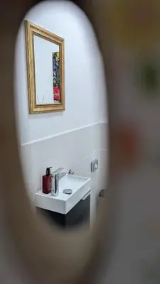 Grundriss der Unterkunft Fountain Suite Gmunden - balcony - Luxuriöses Apartment mit Balkon