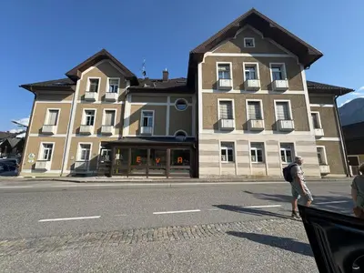 Das Gebäude in dem sich das Hostel befindet