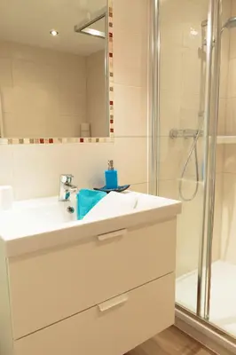 Ein Badezimmer in der Unterkunft Appartement Wöhrer