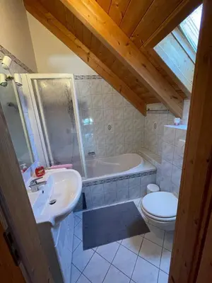 Ein Badezimmer in der Unterkunft Kreischberg Ferien Chalet
