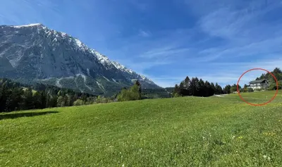 Naturlandschaft in der Nähe der Ferienwohnung