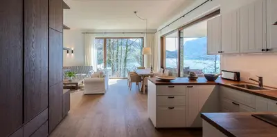 Küche/Küchenzeile in der Unterkunft Cottage am See - Your Austrian Home