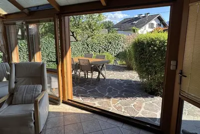 Ein Garten an der Unterkunft Ferienwohnung Top 1