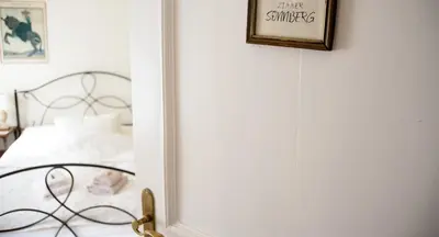 Ein Bett oder Betten in einem Zimmer der Unterkunft Großkandlerhaus