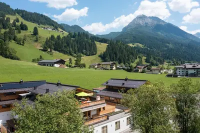 Naturlandschaft in der Nähe des Ferienhauses