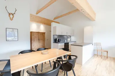 Grundriss der Unterkunft Haus Weigt - Appartement das Grüne