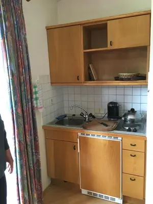 Küche/Küchenzeile in der Unterkunft Appartement Dertnig