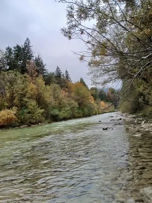 Naturlandschaft in der Nähe des Privatzimmers