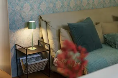 Ein Bett oder Betten in einem Zimmer der Unterkunft Casa Mia Tiny