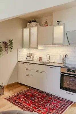 Küche/Küchenzeile in der Unterkunft Casa Mia Tiny