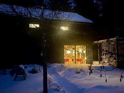 The Wurmstein House - Contemporary Mountain Home im Winter
