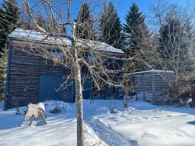 The Wurmstein House - Contemporary Mountain Home im Winter