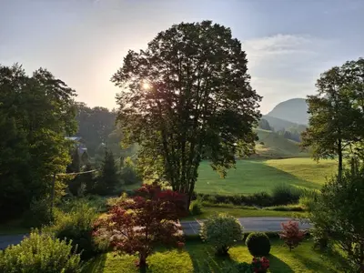 Naturlandschaft in der Nähe des Privatzimmers
