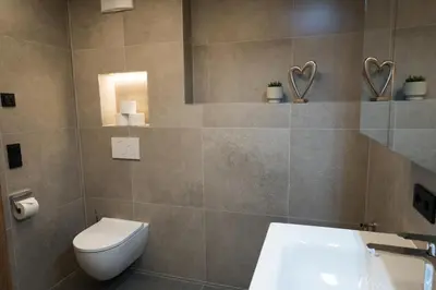 Ein Badezimmer in der Unterkunft Alpenruhe Werfenweng