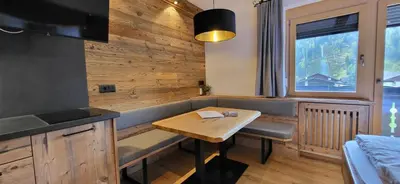 Ein Bett oder Betten in einem Zimmer der Unterkunft Bergidyll 8 by Alpenidyll Apartments