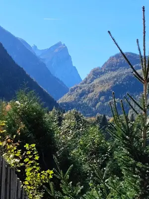 Naturlandschaft in der Nähe des Motels