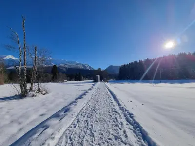 Naturlandschaft in der Nähe des Ferienhauses