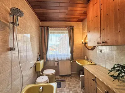 Ein Sitzbereich in der Unterkunft Apartment Ferienwohnung Monika by Interhome