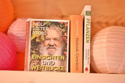 Die Bibliothek in der Ferienwohnung