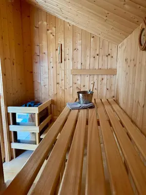 Grundriss der Unterkunft Gipfelruhe-ganzes Ferienhaus mit Sauna, Garten & Spielzimmer- Ramsau am Dachstein