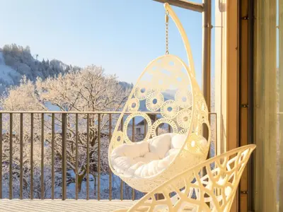 Ein Balkon oder eine Terrasse in der Unterkunft Amadeus Private Residences Schladming
