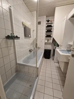 Ein Badezimmer in der Unterkunft Apartment in Schwanenstadt