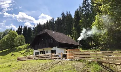 Naturlandschaft in der Nähe des Ferienhauses