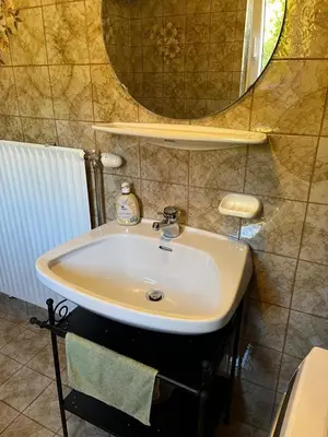 Ein Badezimmer in der Unterkunft Ferienwohnung Hakuna Matata