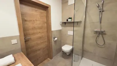Ein Badezimmer in der Unterkunft Timber Studio - Schladming