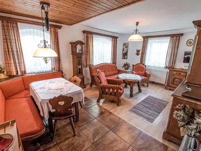 Ein Sitzbereich in der Unterkunft Holiday Home Bio-Landhaus Kesslerhof-6 by Interhome
