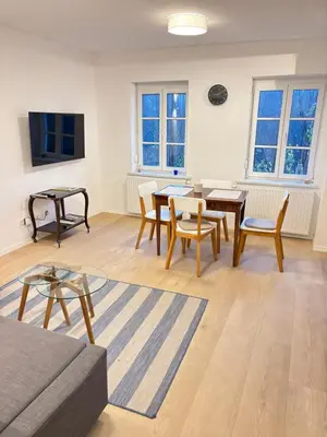 TV/Unterhaltungsangebot in der Unterkunft Vogelsang Apartments