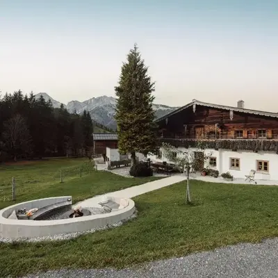 Historisches Alpenchalet Käth & Nanei auf Großschlaggut