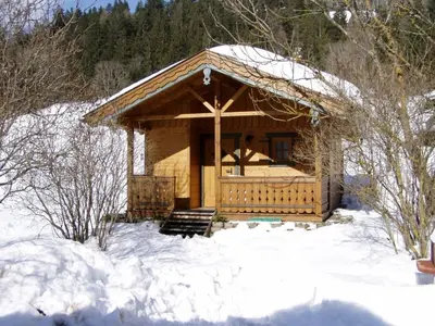 Zirbenhütte im Winter